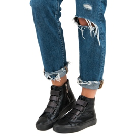 Sneakers nere sopra la caviglia nero 1