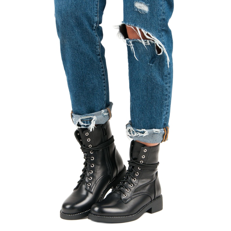 Super Me Borse nere annodate nero 1