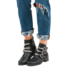 SDS Stivali da lavoro alla moda nero 1