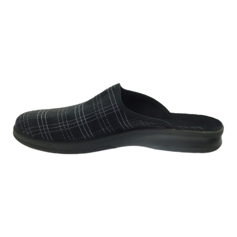 Pantofole per scarpe da uomo Befado 548m011 pantofole nero 2