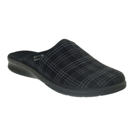 Pantofole per scarpe da uomo Befado 548m011 pantofole nero 1