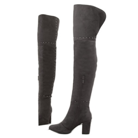 Tacchi alti grigi 539-1 Grigio 1