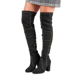 Seastar Stivali rock su un post nero 1