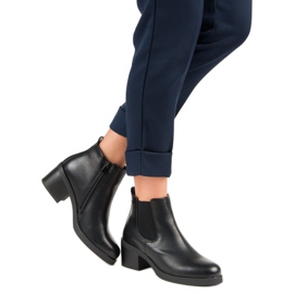 Anesia Paris Stivaletti classici Stivali Jodhpur nero 2