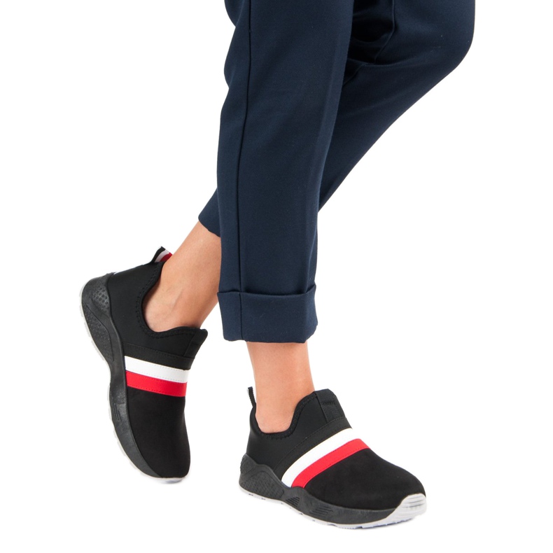 Sneakers slip-on nere nero 2