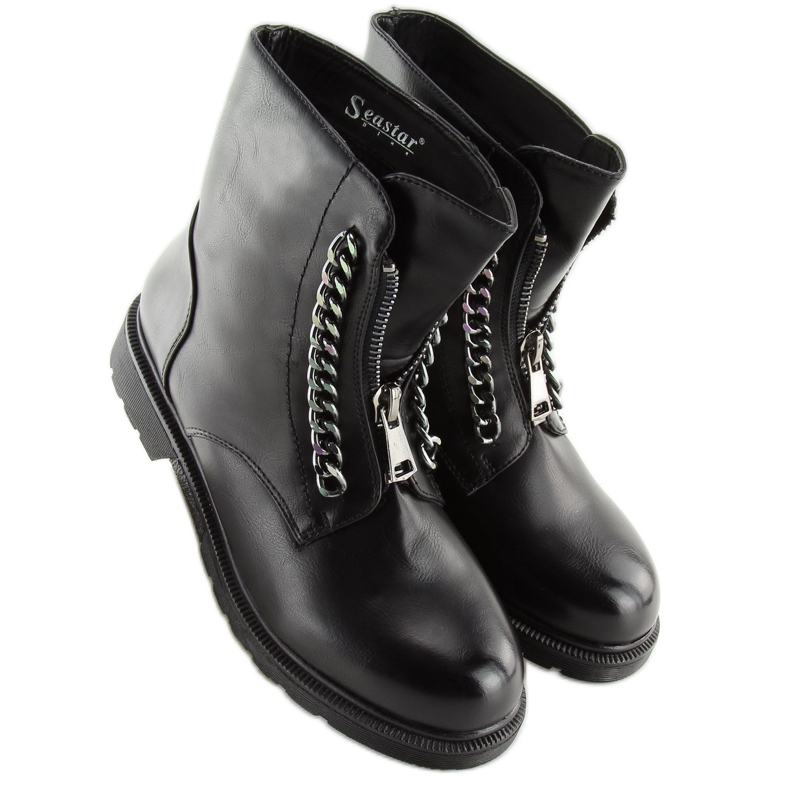 Stivali neri da donna RB13 Black nero 1