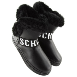 Stivali da neve da donna neri NB239P-1 nero 2