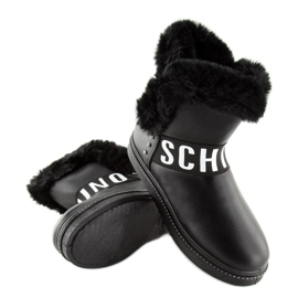 Stivali da neve da donna neri NB239P-1 nero 1