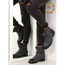 Grigio Stivali grigi da donna BH52-KB grigio 1
