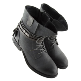 Grigio Stivali grigi da donna BH52-KB grigio 2