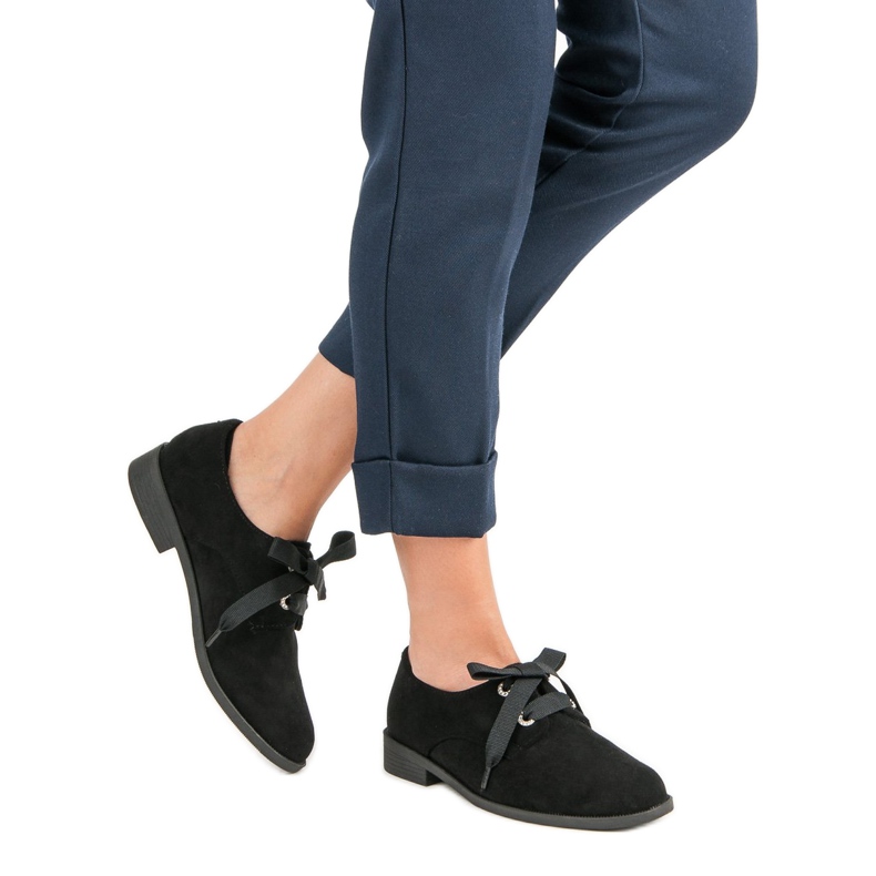 Scarpe VICES nere legate nero 2