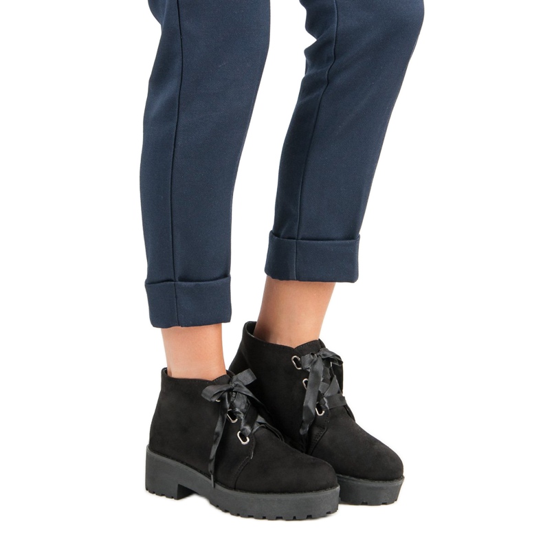 Nio Nio Stivaletti alla moda nero 2