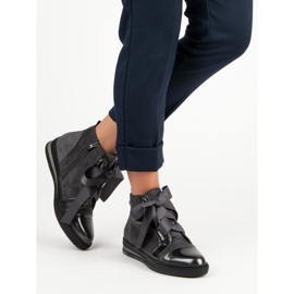 Filippo Sneakers alla moda sopra la caviglia grigio 2