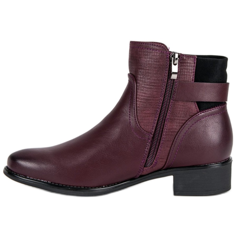 Filippo Comodi stivaletti Stivali Jodhpur rosso 1