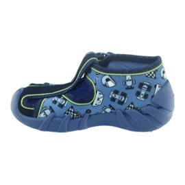 Pantofole per scarpe per bambini Befado 190p083 blu 2