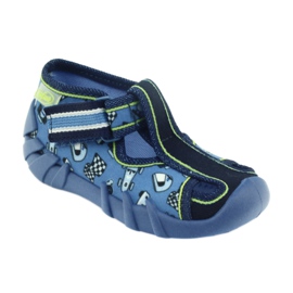 Pantofole per scarpe per bambini Befado 190p083 blu 1