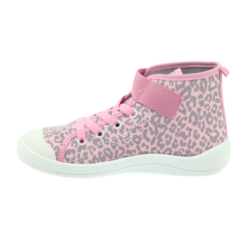 Scarpe da bambino Befado sneakers 268x057 rosa grigio 2
