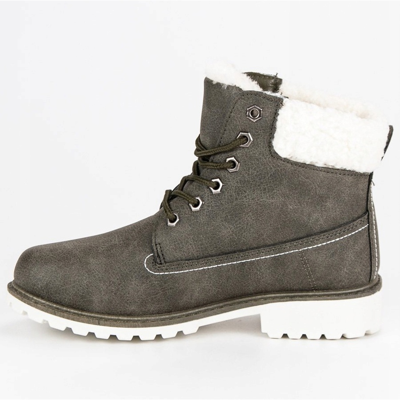 McKey Trapper con pelliccia color kaki verde 1