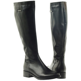 Stivali da equitazione neri Arka 7217 nero 4