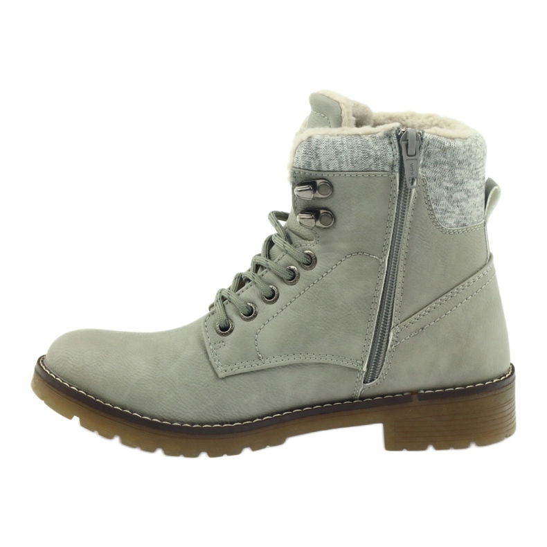 Stivali grigi allacciati DK2025 grigio 2