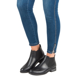 Stivaletti bassi Stivali Jodhpur nero 1
