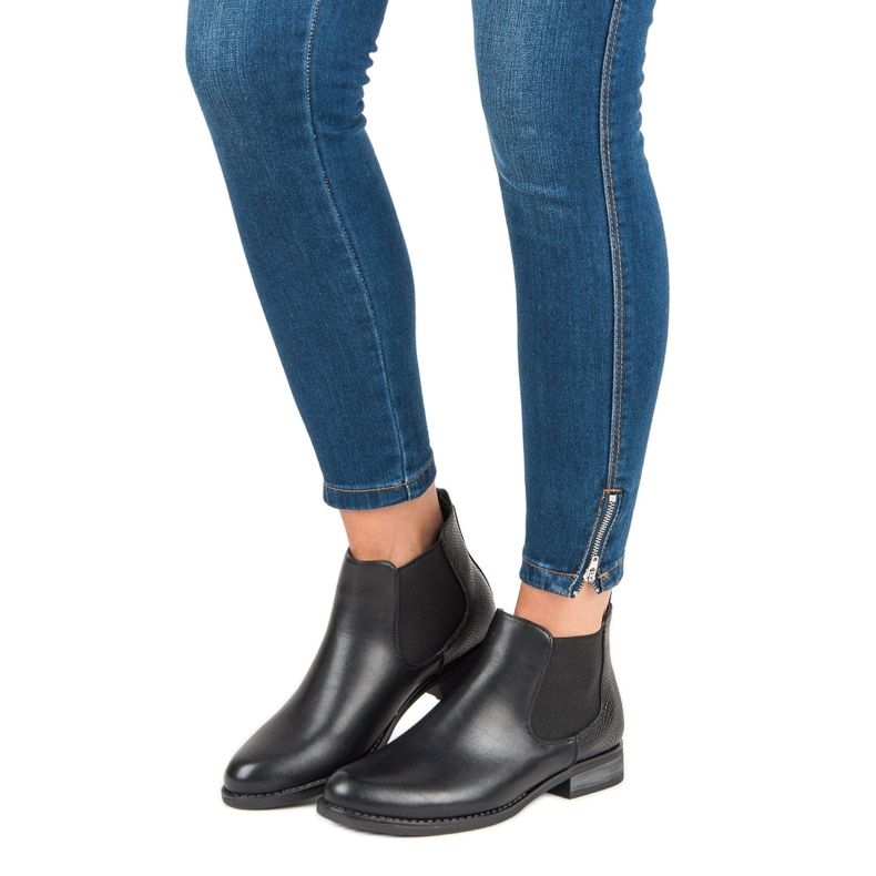 Stivaletti bassi Stivali Jodhpur nero 1