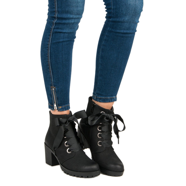 Stivali vinceza neri alla moda nero 2