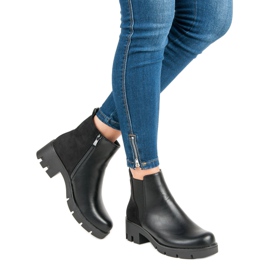 Lucky Shoes Comodi stivali autunnali nero 2