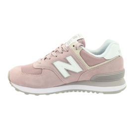 New Balance WL574ESP rosa grigio 2
