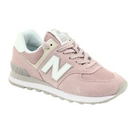 New Balance WL574ESP rosa grigio 1