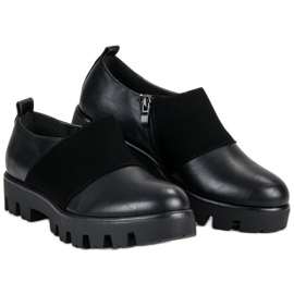 J. Star Scarpe nere alla moda nero 1