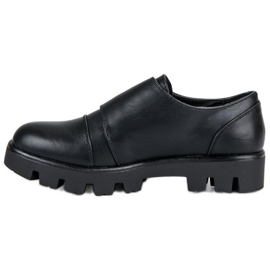 J. Star Scarpe casual da monaco nero 1