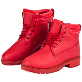 Trapper isolati rossi rosso 1