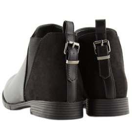 Stivaletti Chelsea neri da donna nero 3086 Black 2