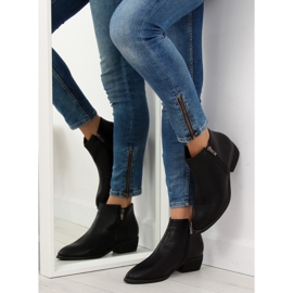 Stivaletti Chelsea neri da donna 9082 Black nero 1
