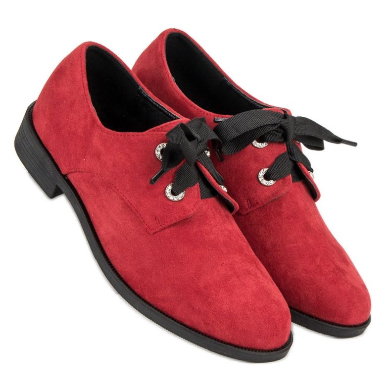 Bestelle Scarpe in pelle scamosciata rosse rosso 2