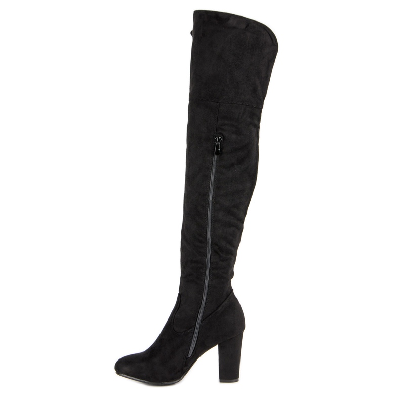 R'S Moschettieri in camoscio nero 1