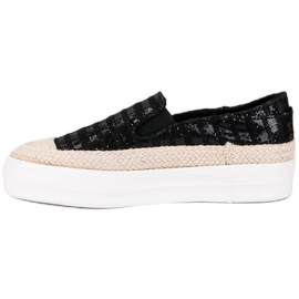 J. Star Espadrillas nere nero 1