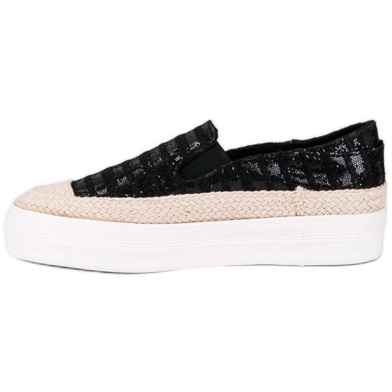 J. Star Espadrillas nere nero 1