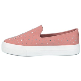J. Star Sneakers slip-on rosa 1