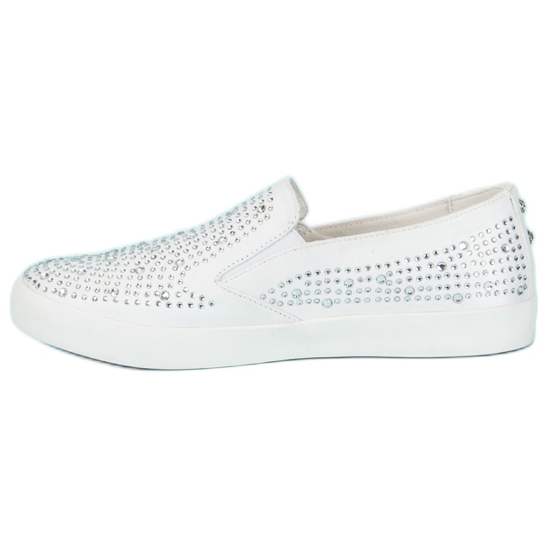 J. Star Sneakers slipon bianche bianco 1