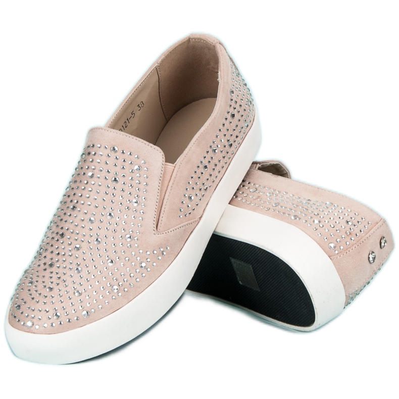 J. Star Scarpe da ginnastica beige scivolose 2