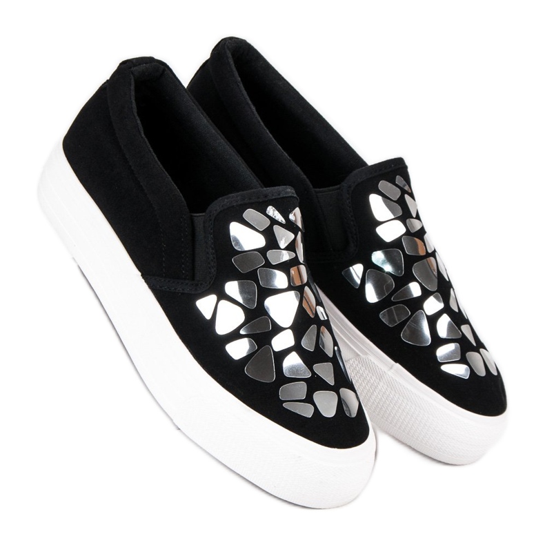 J. Star Sneakers alla moda nero 1
