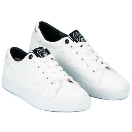 J. Star Sneakers con lacci bianca 1