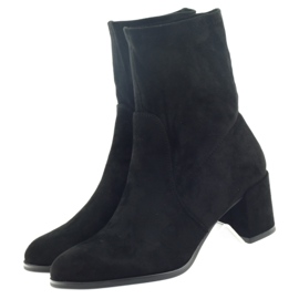 Stivali neri in lycra di Sergio leone nero 3