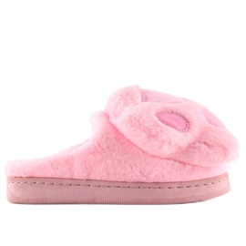 Pantofole rosa da donna DD93 rosa 1