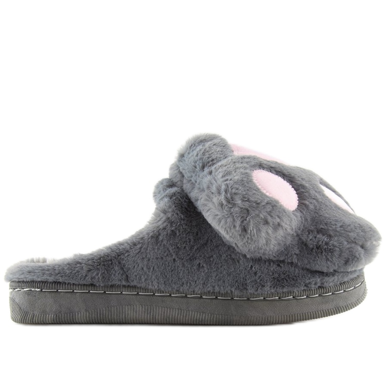 Pantofole da donna grigie DD93 grigie grigio 1