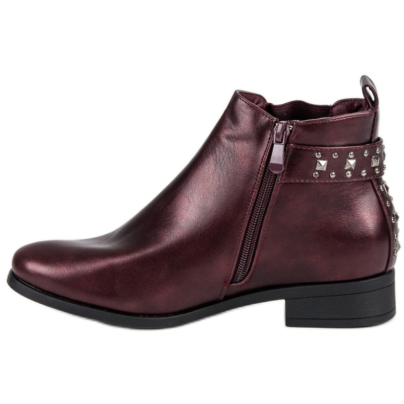 Sweet Shoes Stivaletti Rock Chelsea rosso 1