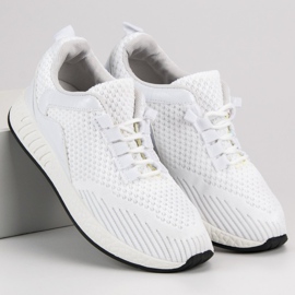 Scarpe sportive leggere bianco 2