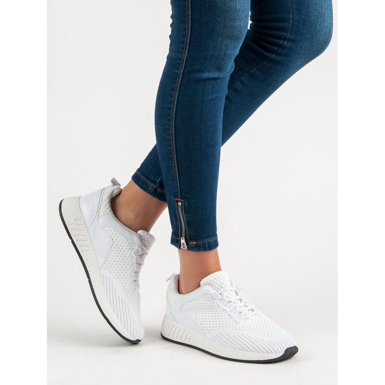 Scarpe sportive leggere bianco 1